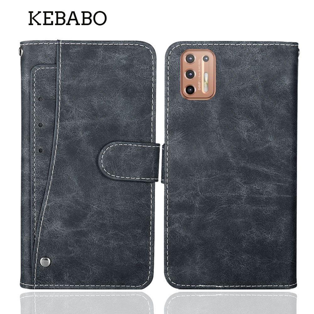 Luxury Bags Quotes - Mode Leder Brieftasche Motorola Moto G9