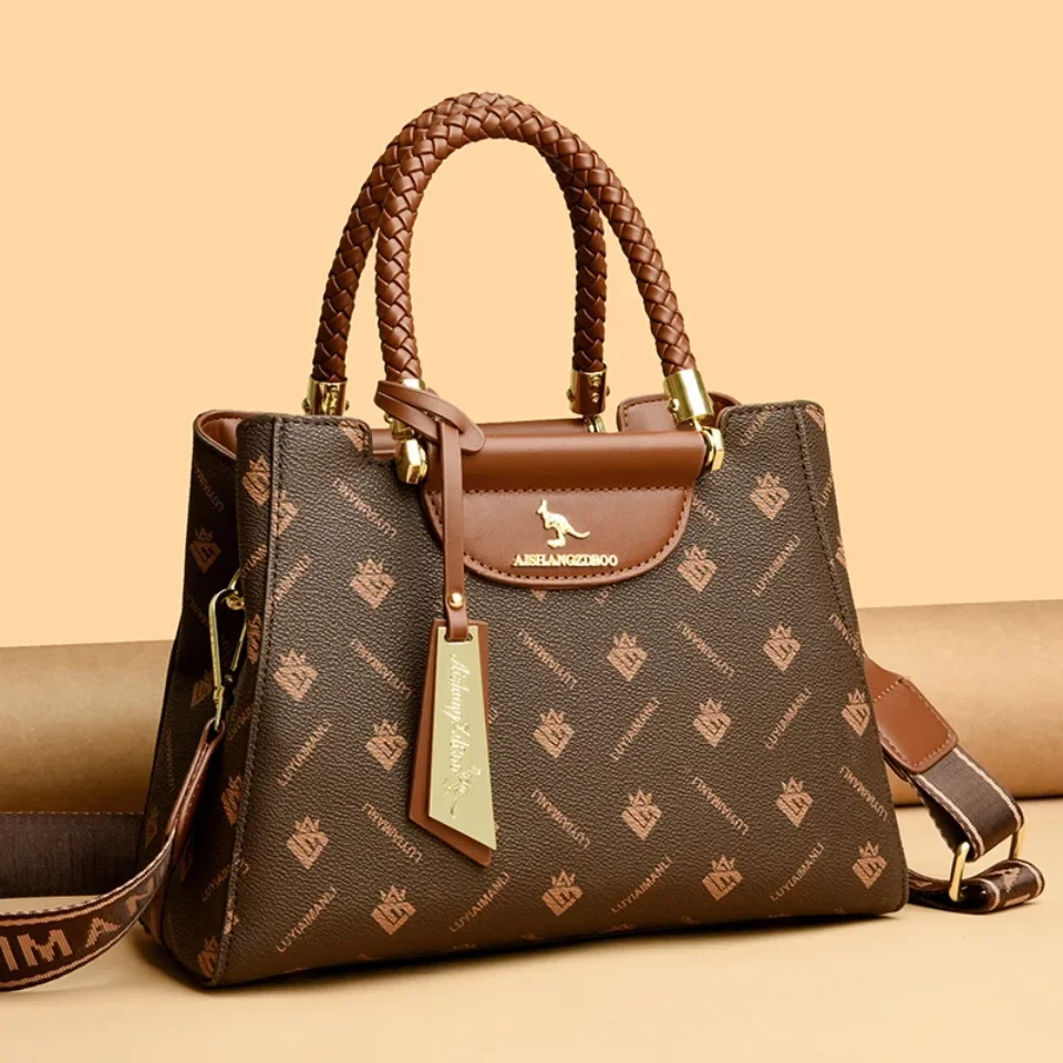 Luxury Bags Direct - Vielseitige, modische, hochwertige Umhängetasche mit großer