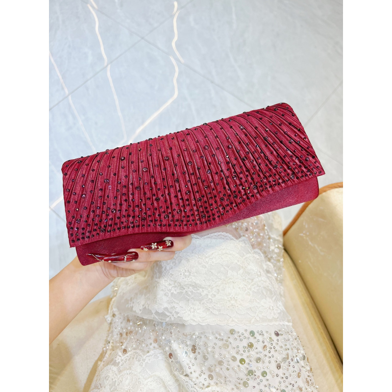 Luxury Bag Collection - Neue luxuriöse, diamantbesetzte Abendclutch für Damen,