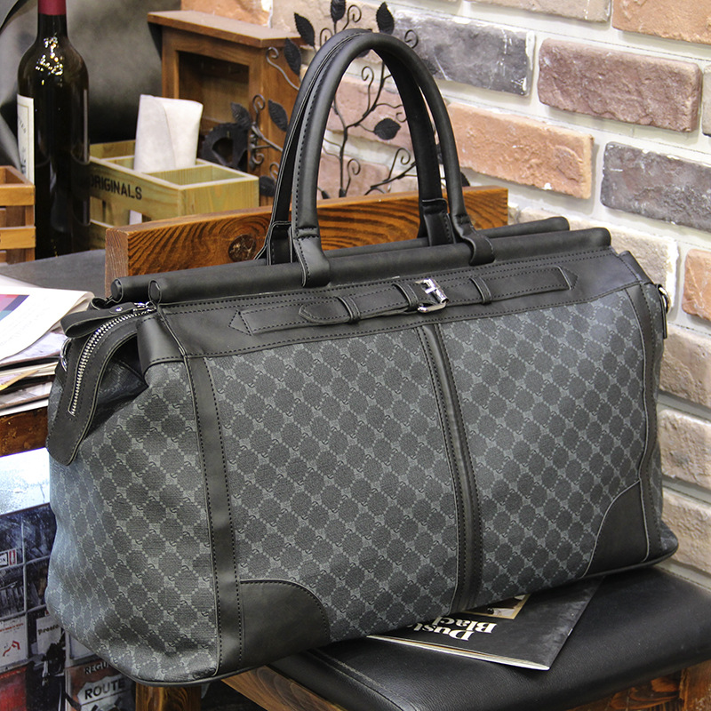Luxury Bags Tote - Mode Plaid Reisetasche Männer Handtasche Große