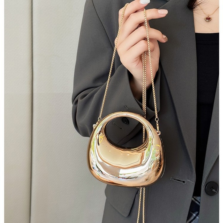 Luxury Bags For Women - Mini Goldene Abendtasche Geldbörsen und Handtaschen