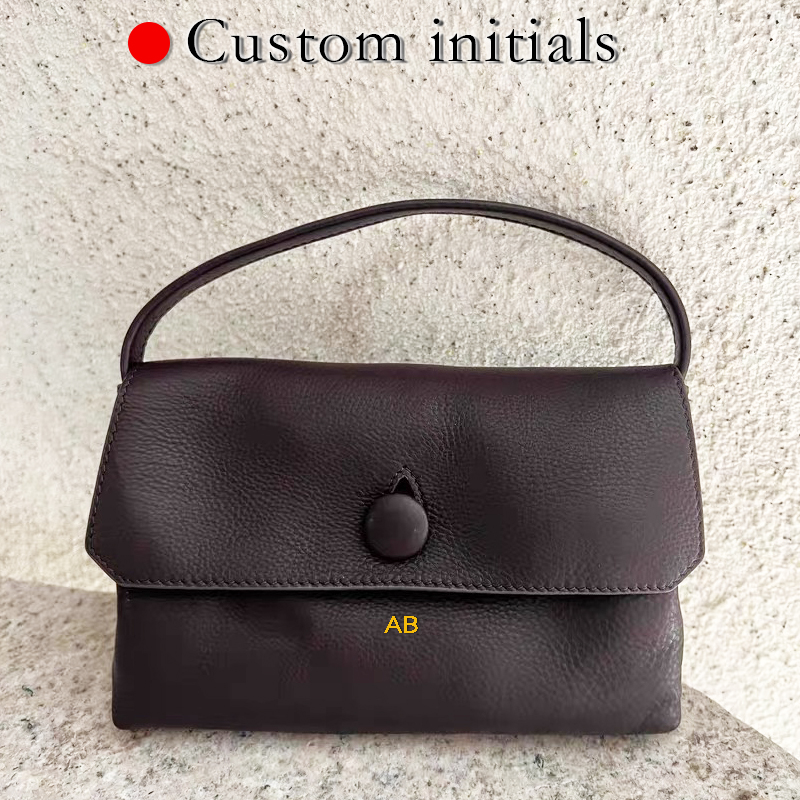 Luxury Bags For Women - Benutzerdefinierte Initialen aus echtem Leder, Mini-Taschen