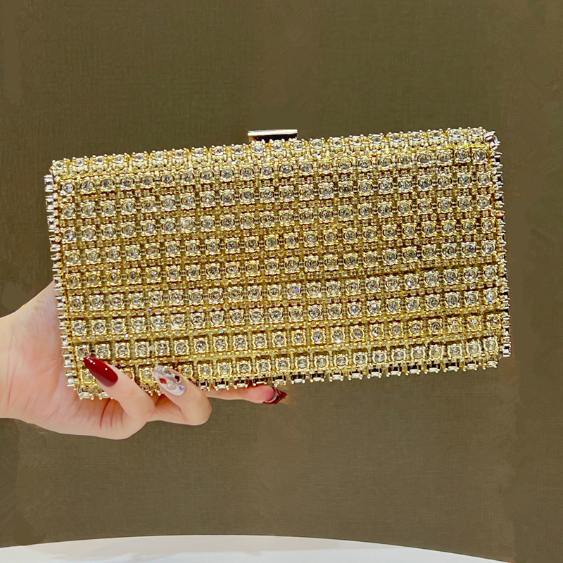 Luxury Bag Collection - 2026 Luxuriöse Mode Voll-Strass Damen-Abendtasche Marken-High-End