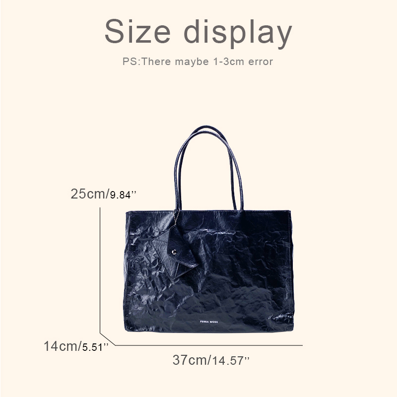 Koreanische lässige Kraftpapie – Luxury Bags Tote Bewertung und Preis