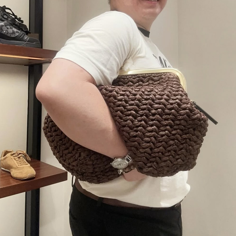 Handgewebte Kisslock-Rahmen-Sc – Luxury Bag Collection Bewertung und Preis