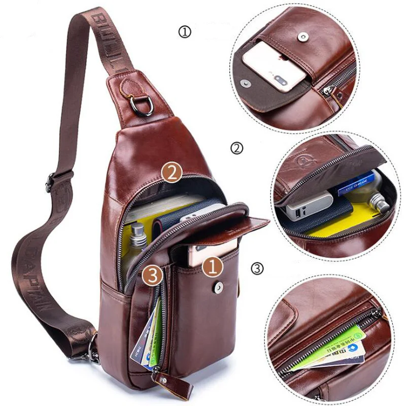 Brand Premium Brusttasche aus  – Luxury Bags For Men Brands Bewertung und Preis