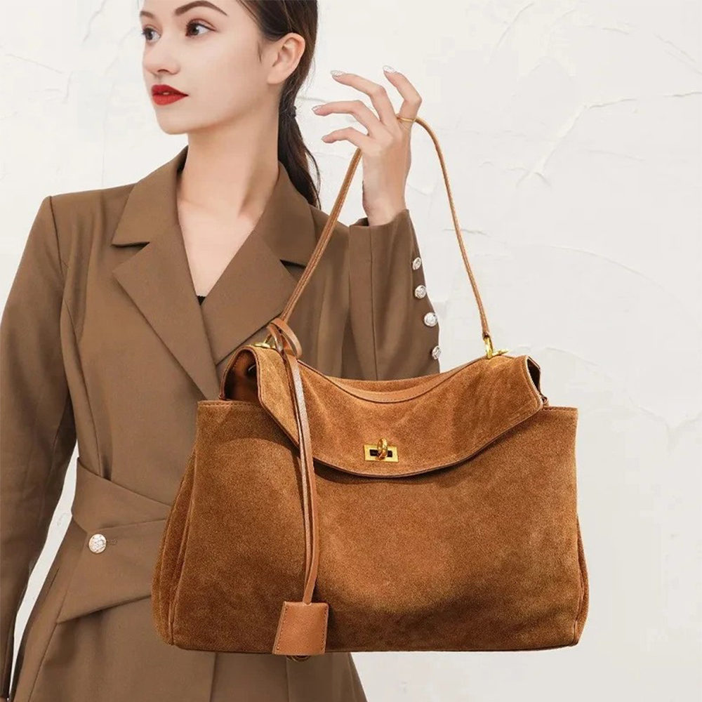 Herbst Winter frauen Wildleder – Luxury Bags Tote Bewertung und Preis