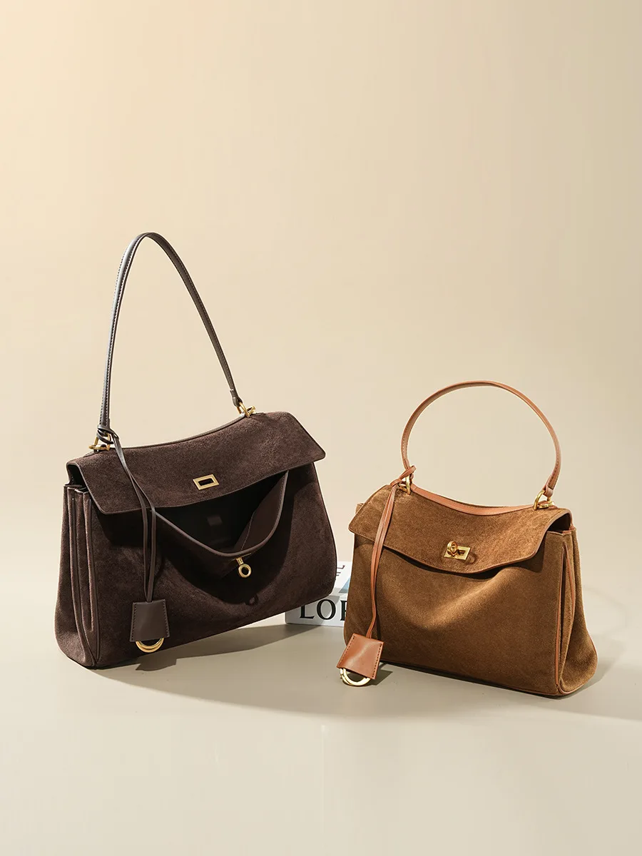 Herbst Winter frauen Wildleder – Luxury Bags Tote Bewertung und Preis