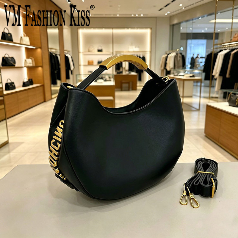Halbkreisförmige Damen-Handtas – Luxury Bags Tote Bewertung und Preis