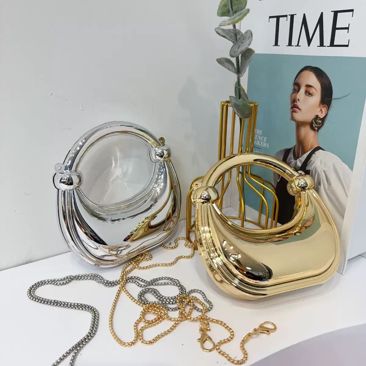 Mini Goldene Abendtasche Geldb – Luxury Bag Collection Bewertung und Preis