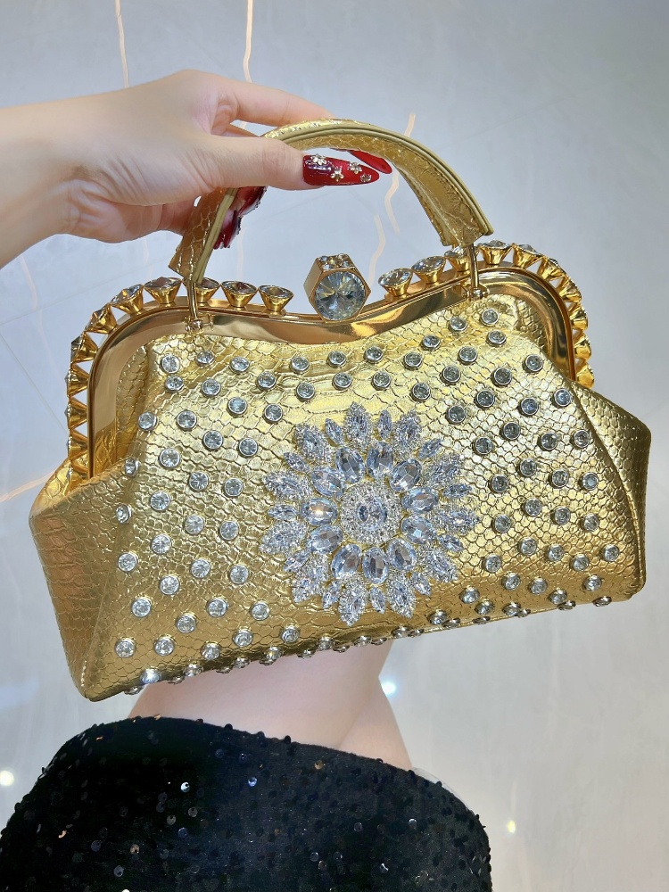 Hochwertige Textur Strass Alli – Luxury Bags Level Bewertung und Preis