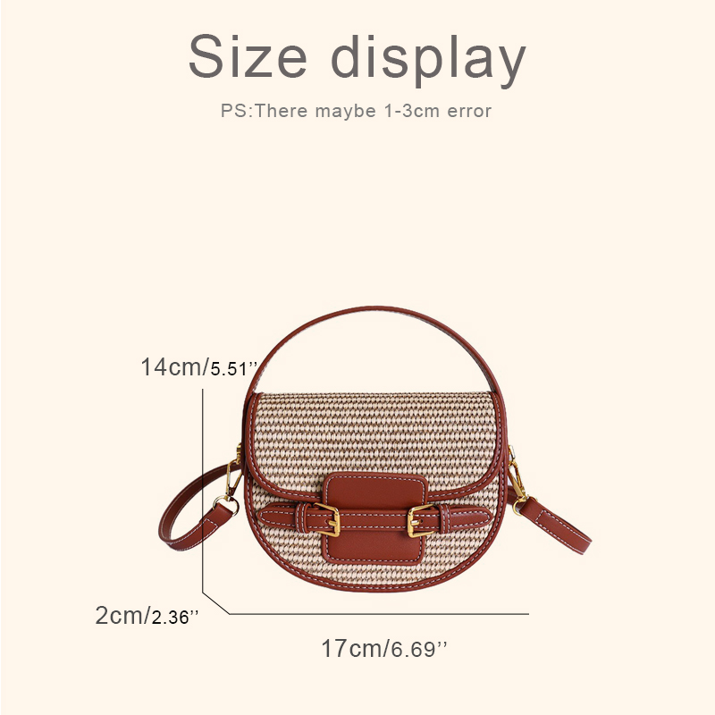 Englischer Stil Mini-Strohsatt – Luxury Bags For Women Bewertung und Preis