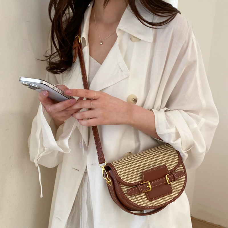 Englischer Stil Mini-Strohsatt – Luxury Bags For Women Bewertung und Preis